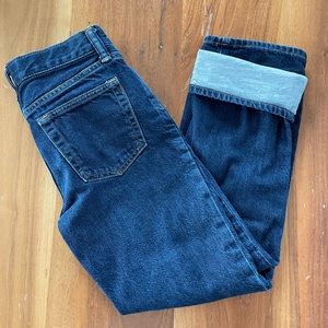 Boys Fleece Lined Gap Jeans.